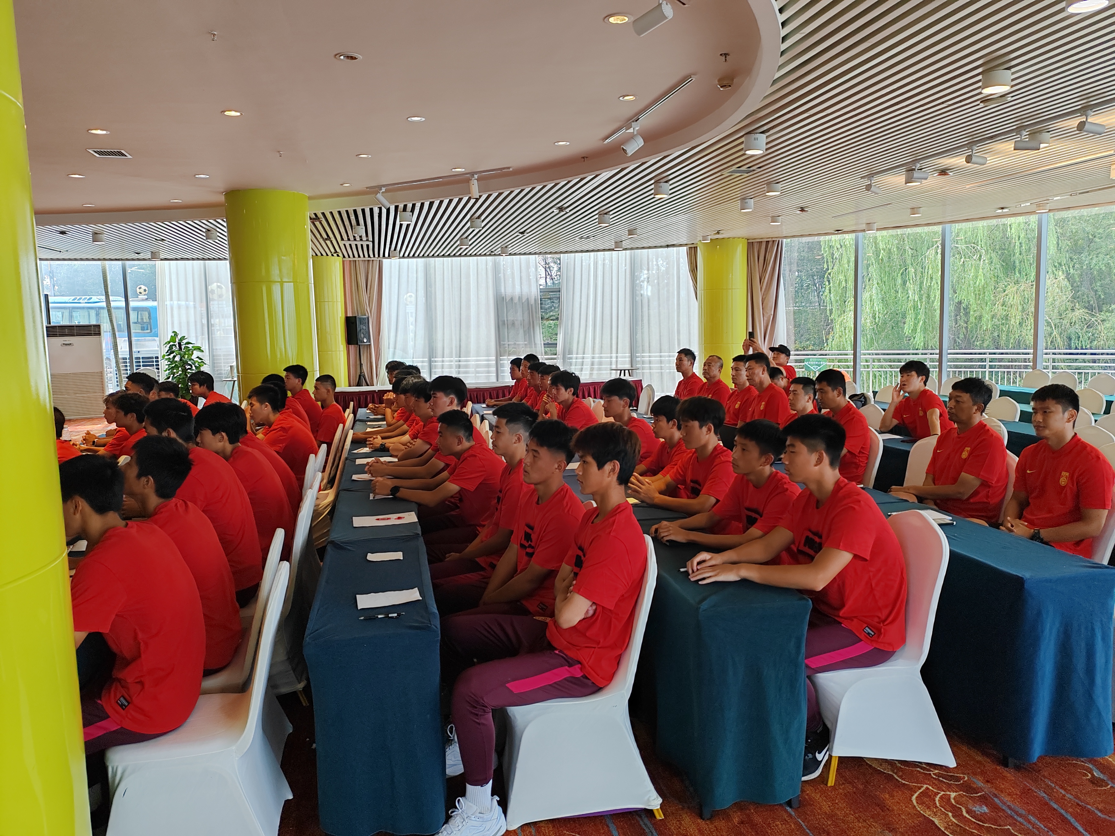 中国足协u15精英球员训练营开营